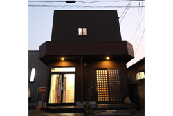 いわき市の新築店舗兼住宅施工例3