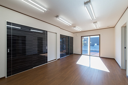いわき市楢葉町の新築社屋施工例1